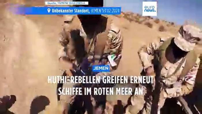 Video: Huthis schenken den Palästinensern den 