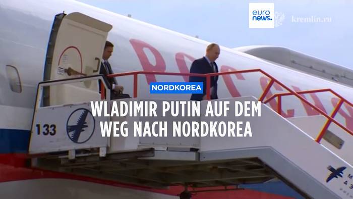 Video: Neue Waffendeals? Putin reist nach Nordkorea