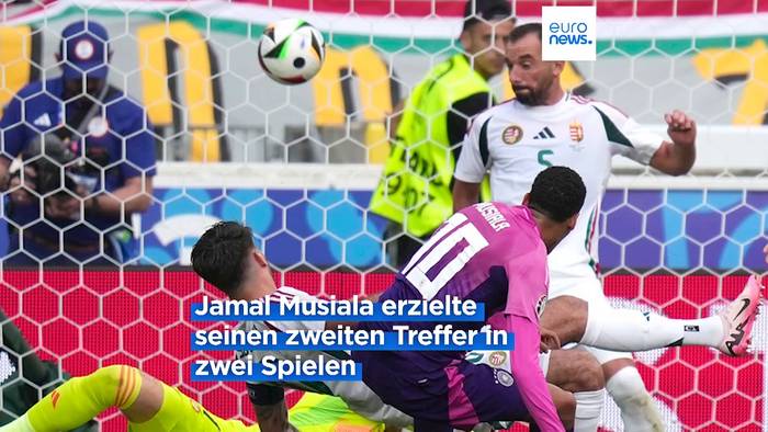 Video: EM24: Deutschland nach 2:0 über Ungarn im Achtelfinale