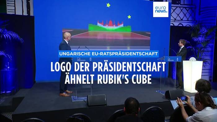 Video: Ungarische EU-Ratspräsidentschaft: Logo ähnelt dem Zauberwürfel