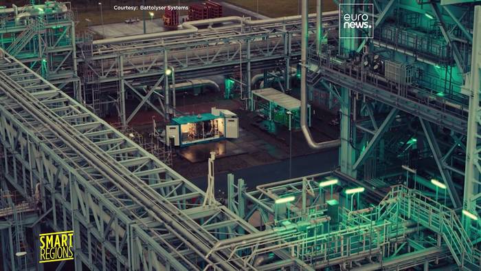 Video: Ein Elektrolyseur treibt die Energiewende voran