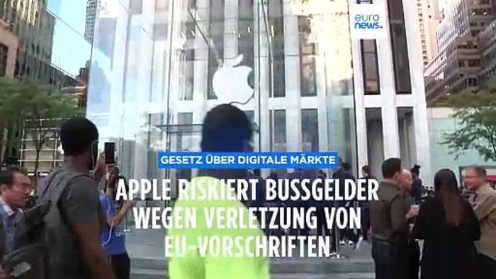 News video: EU-Kommission: Apple verstößt mit Regeln für App Store gegen Datenschutzgesetz