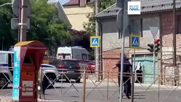 Video: Mindestens 20 Tote: Wer steckt hinter dem Doppel-Anschlag in Dagestan?