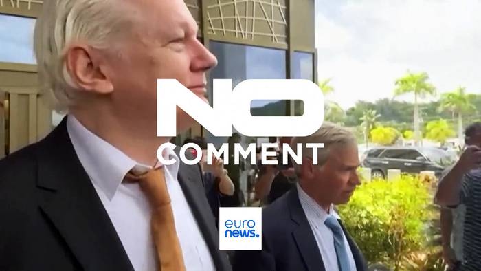 News video: Julian Assange: Mit Anzug und Krawatte back home in Australien