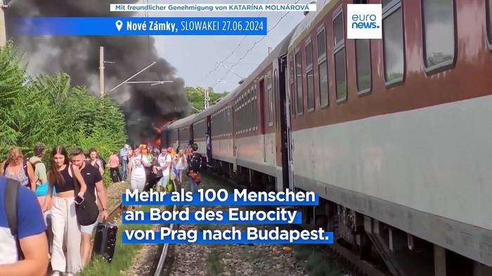 News video: Mindestens 5 Tote nach Kollision von Bus und Zug in der Slowakei