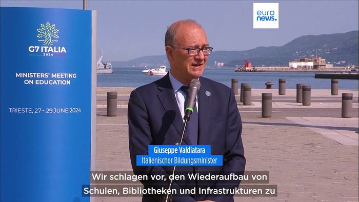 Video: G7-Bildungsminister: Schulen in der Ukraine sollen wiederaufgebaut werden