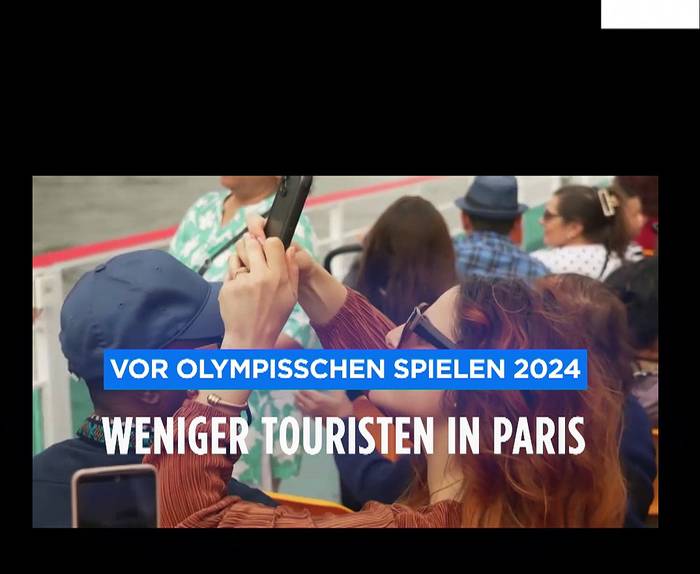 Video: Flaute statt Boom: Weniger Touristen in Paris vor den Olympischen Spielen 2024