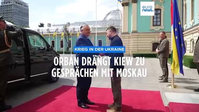Video: Putin-Freund Orban fordert von Ukraine Gespräche mit Russland