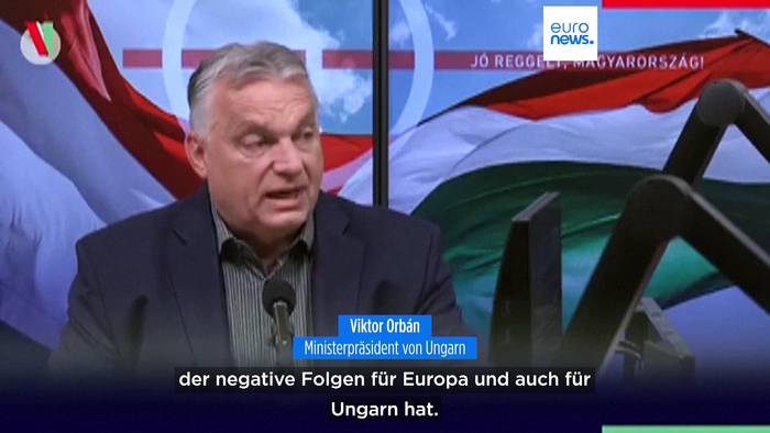 Video: Nach Besuch bei Putin: Ungarns Ministerpräsident Orbán in der Kritik
