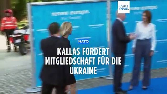 News video: Kallas: NATO-Mitgliedschaft der Ukraine ist 
