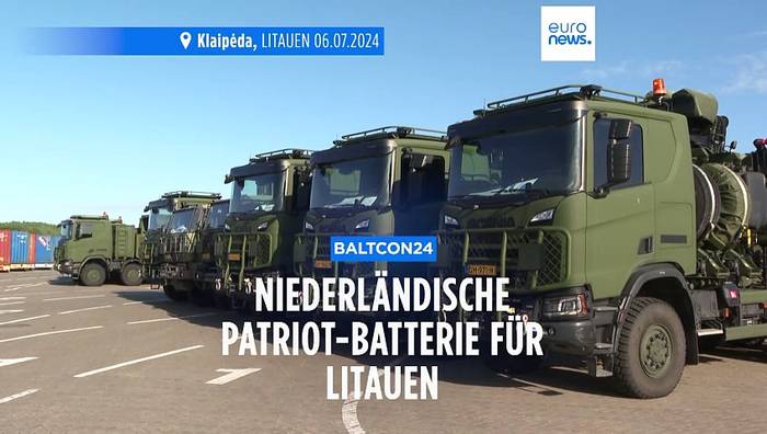 Video: NATO-Manöver BALTCON24: Niederlande verlegen Patriot-Raketenwerfer nach Litauen