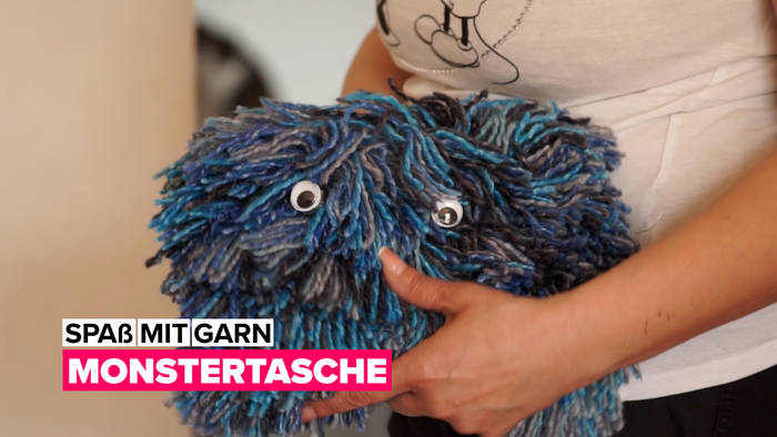 News video: Spaß mit Garn: Monstertasche