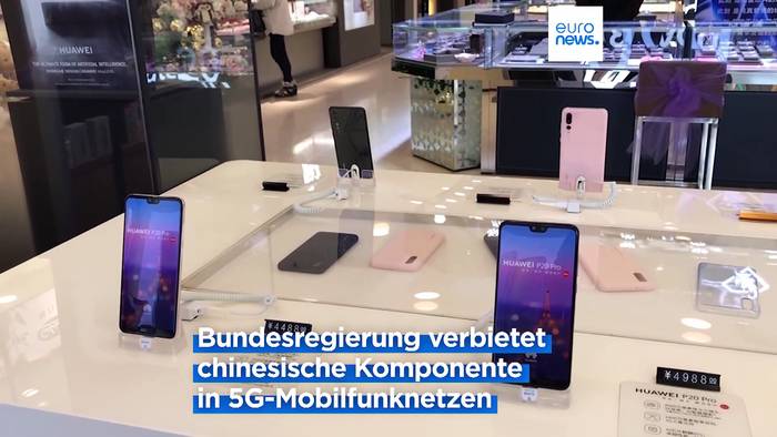 Video: Deutschland verbietet chinesische Komponenten im 5G-Netz