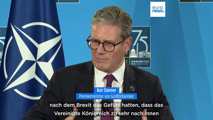 Video: Britischer Premier Sir Keir Starmer will Annäherung an EU