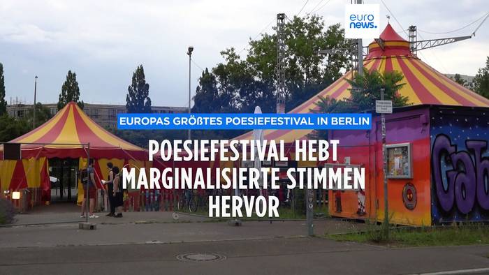 News video: Berliner Poesiefestival hebt marginalisierte Stimmen hervor