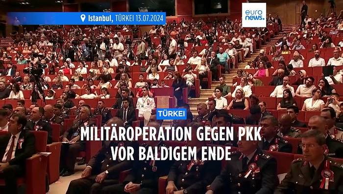 Video: Erdoğan kündigt baldiges Ende der Militäroperation gegen die PKK im Nordirak und Syrien an