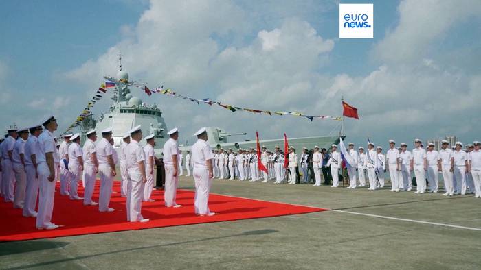News video: Militärmanöver im Pazifik: Russland und China halten gemeinsame Übung ab