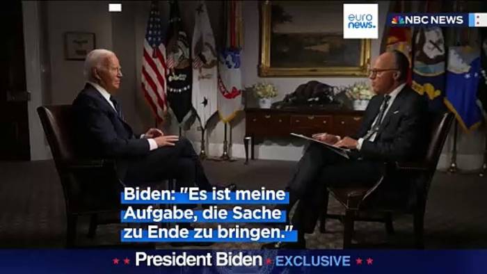 News video: Biden hält vehement an US-Präsidenschaftskandidatur fest