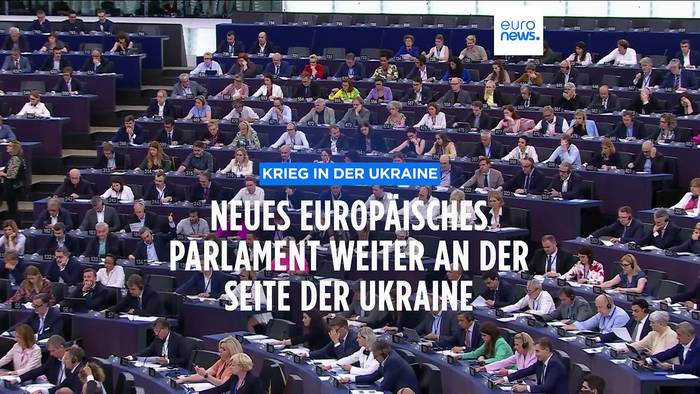 Video: 495 Ja-Stimmen: EU-Parlament unterstützt Ukraine weiter