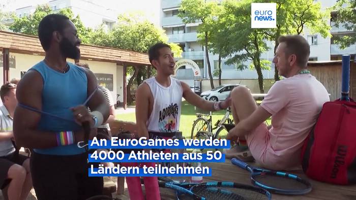Video: EuroGames in Wien: Europas grösstes LGBTQ-Sportfest beginnt