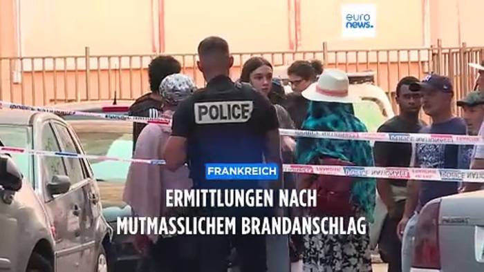 Video: Brand in Hochhaus: Staatsanwaltschaft in Nizza nimmt Ermittlungen auf