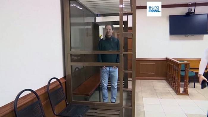 News video: Wegen Spionage: Russlands Justiz verurteilt Wall Street Journal Reporter Gershkovich zu 16 Jahren