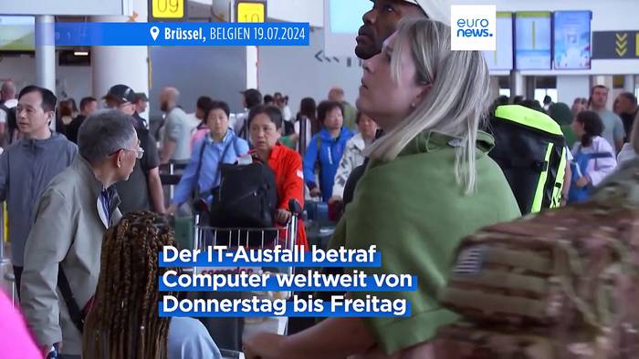 Video: Microsoft: Weltweit 8,5 Millionen Computer von Crowdstrike-Panne betroffen