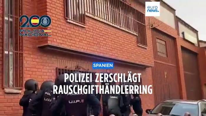 News video: Rauschgift per Paket nach Deutschland - Spanische Polizei sprengt Rauschgifthändlerring