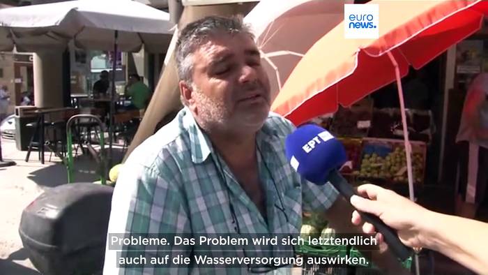 News video: Kreta: Alarmierender Rückgang des Wasserstands im Messara-Staudamm