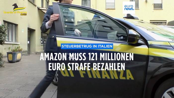 News video: Steuerbetrug in Italien: Amazon muss 121 Millionen Euro Strafe bezahlen