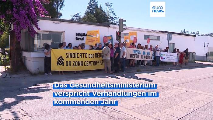 Video: Portugiesische Ärzte streiken für bessere Arbeitsbedingungen und Bezahlung