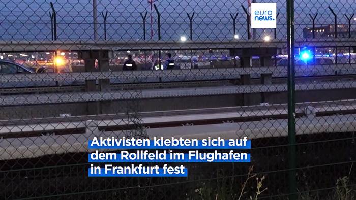 News video: Nach Klimaprotest: 140 Flüge in Frankfurt gestrichen