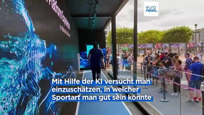 News video: Olympische Spiele in Paris: AI versucht zukünftige Champions zu finden