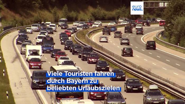 News video: Sommerferien: Staus in ganz Europa