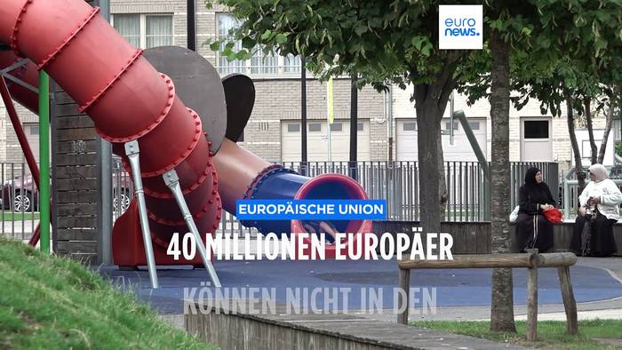 News video: 40 Millionen Menschen in der EU sind von 