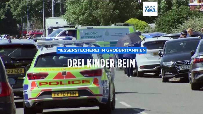 Video: Messerangriff in Großbritannien: Drittes Kind verstorben