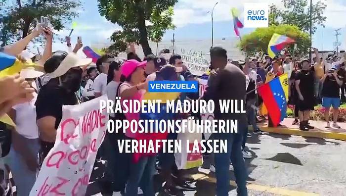 Video: Weiterhin Unruhen in Venezuela: Wahlergebnisse bleiben unverifiziert