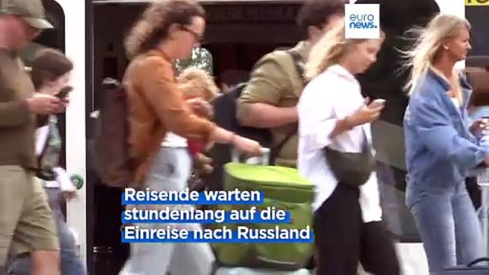 Video: Reise nach Russland: Sechs Stunden Wartezeit an Estlands Grenze