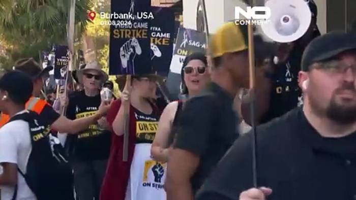 Video: WATCH: Videospiel-Darsteller streiken gegen KI