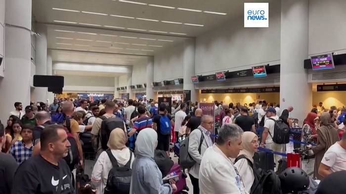 Video: Spannungen im Nahen Osten - Flüge nach Israel und Libanon gestrichen