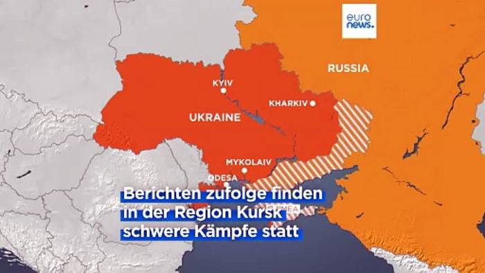 Video: Ukraine greift russisches Grenzgebiet an, tausende Menschen fliehen aus der Region Kursk