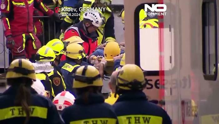Video: Hoteleinsturz in Kröv: Sechs Menschen gerettet, zwei kamen ums Leben