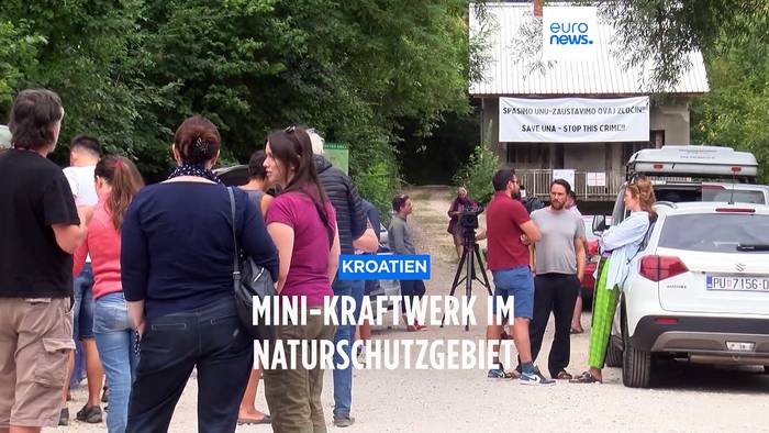 Video: Kraftwerk im Naturschutzgebiet: Kroatien ermittelt gegen Beamten