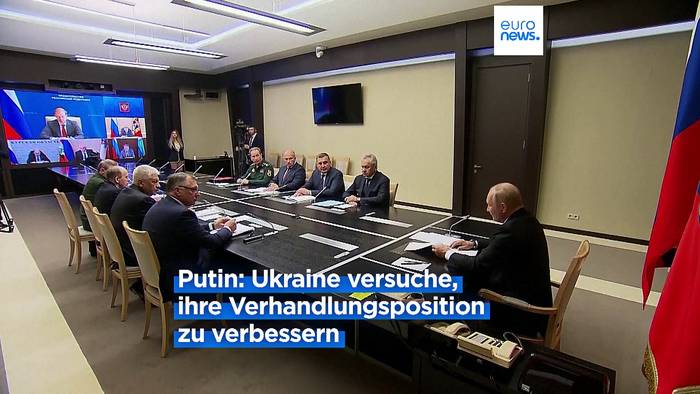 Video: Nach ukrainischem Vorstoß nach Kursk: Putin gibt sich siegessicher