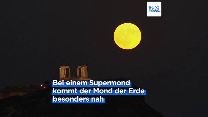 Video: Fotos: Seltener blauer Supermond erhellt den Nachthimmel auf der ganzen Welt