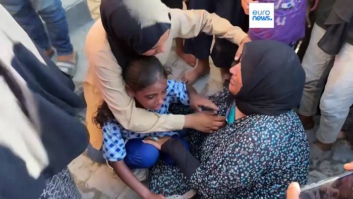 Video: Trauriger Alltag in Gaza: Viele Tote bei Israels Angriffen nach Fund von 6 toten Geiseln