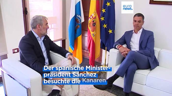 Video: Betreuung von Migranten: Spanien hilft den Kanaren mit 50 Millionen Euro