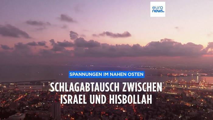 Video: Heftiger Schlagabtausch zwischen Israel und Hisbollah