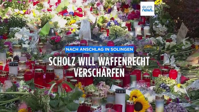 Video: Scholz will Waffenrecht verschärfen und Abschiebungen beschleunigen