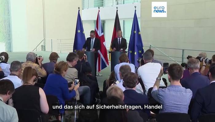 News video: Zwei Sozialdemokraten unter sich: Scholz und Starmer planen engere Zusammenarbeit